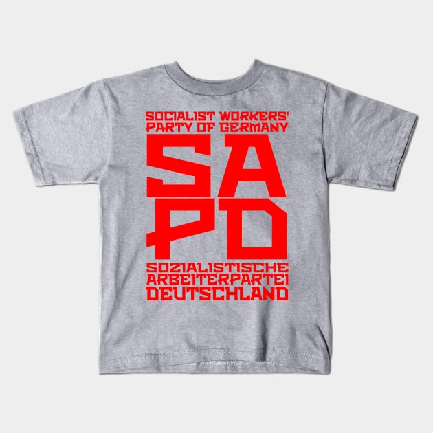 The Socialist Workers' Party of Germany (SAPD) Kids T-Shirt by truthtopower